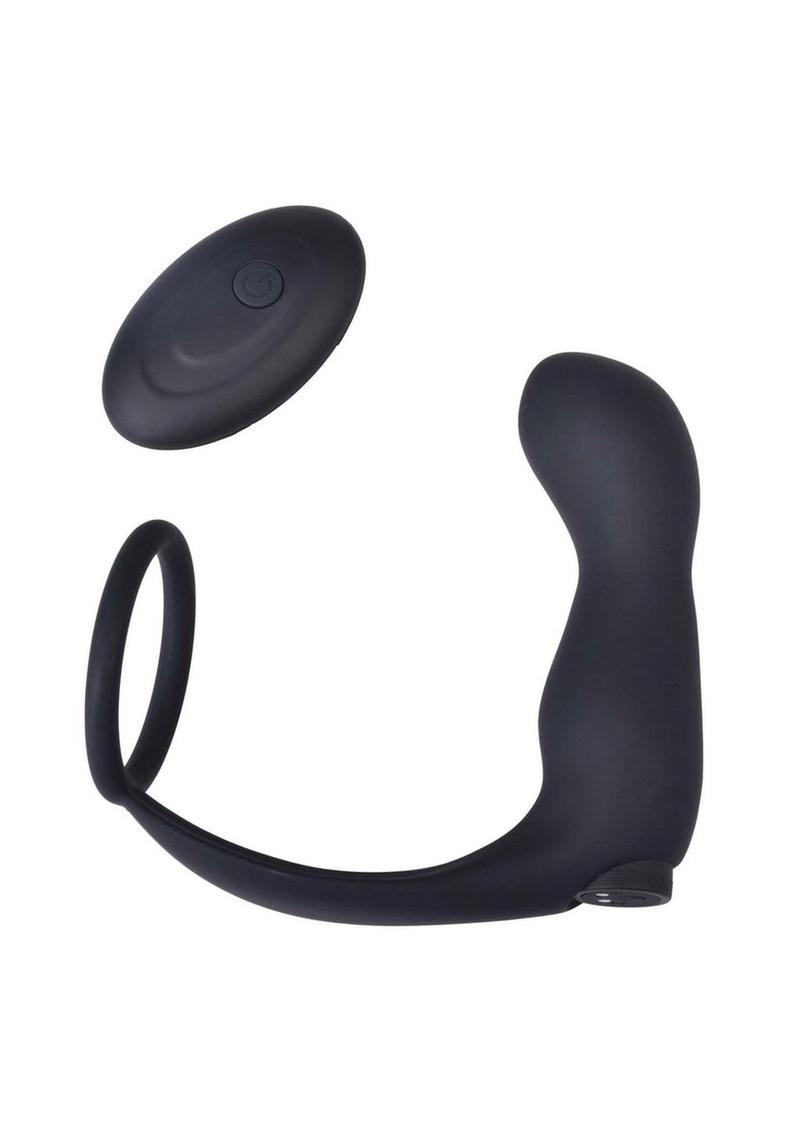 Ass-Sation Remote Controlled Contoured Rechargeable Silicone Anal Plug