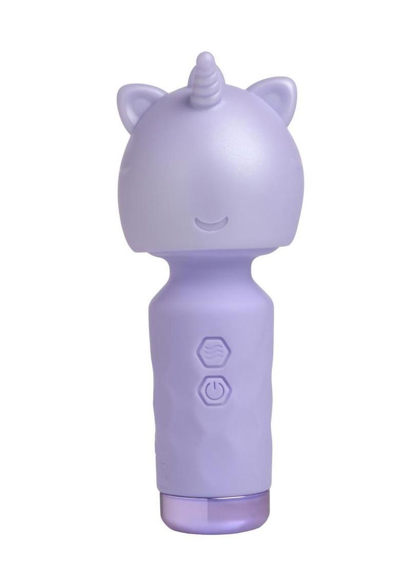 Bang Unicorn Rechargeable Silicone Wand - Purple