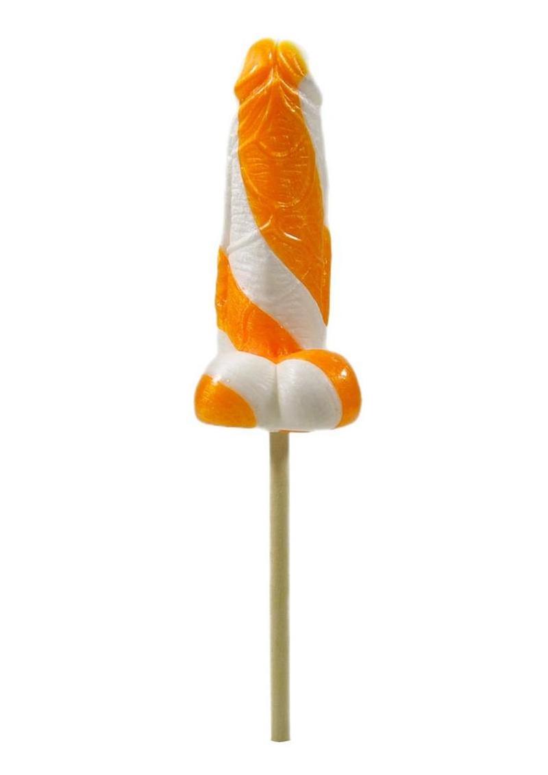Cocktails Liquor Flavored Pecker Pops - Orange - Orange