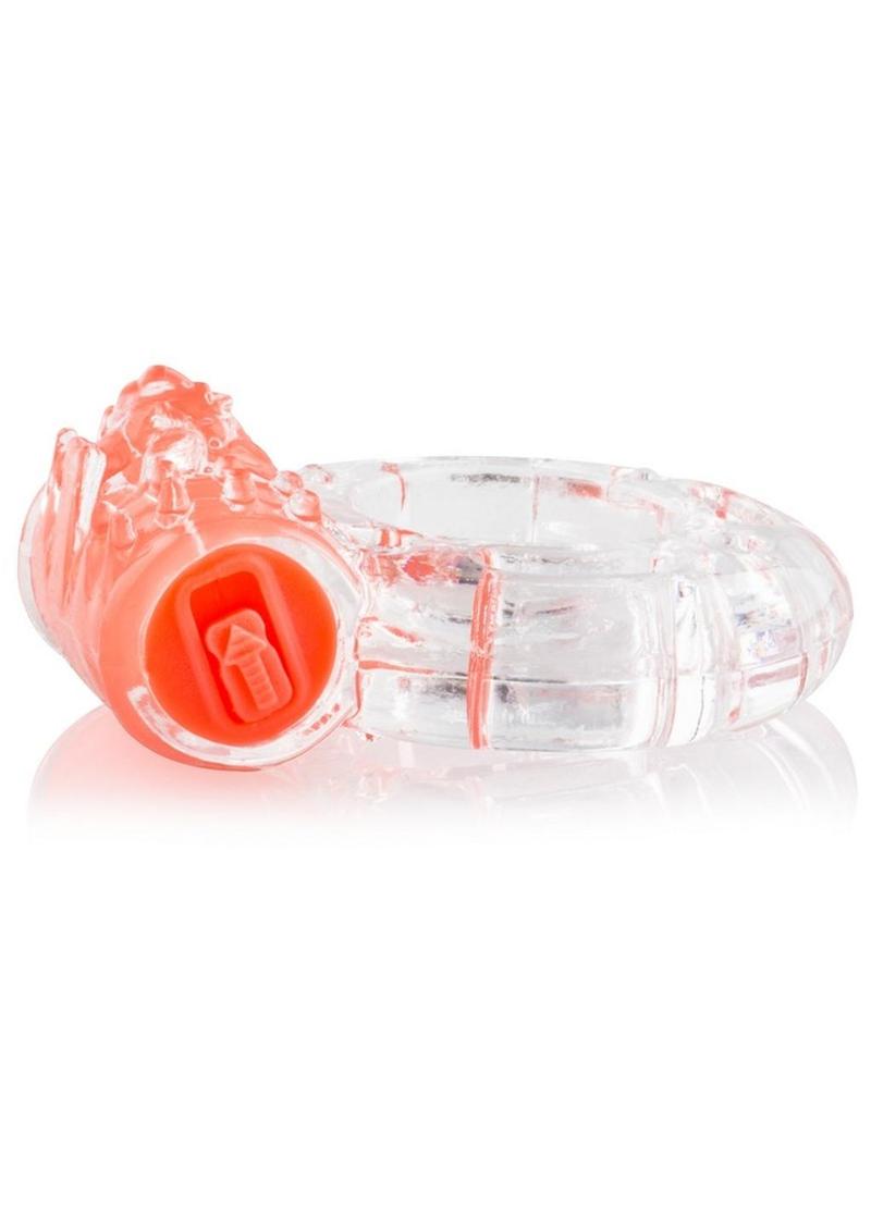 Color Pop Quickie Screaming O Plus Vibrating Ring Silicone Cock Ring