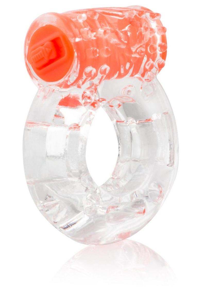 Color Pop Quickie Screaming O Plus Vibrating Ring Silicone Cock Ring