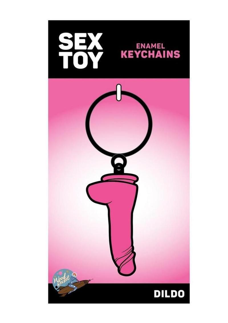 Dildo Pink Keychain
