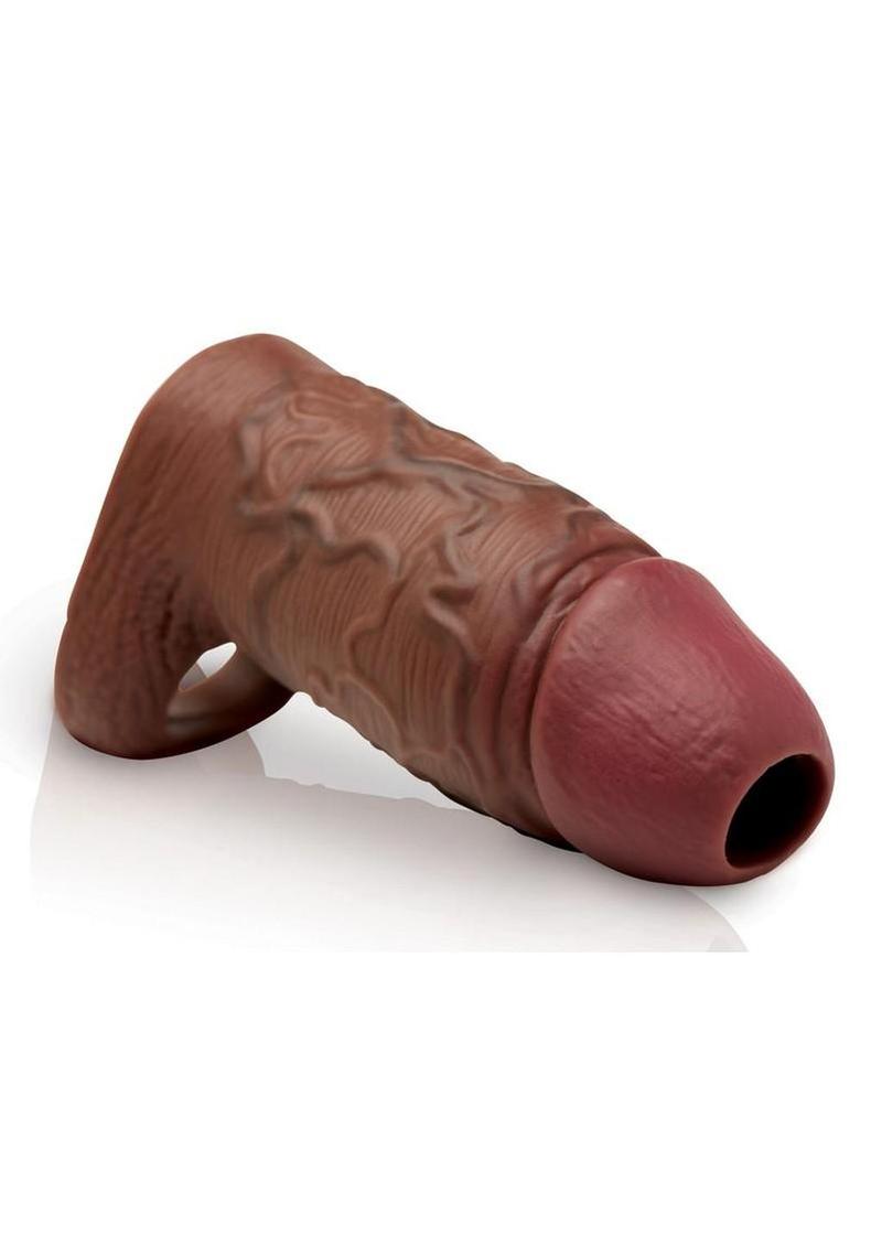 Jock Enhancers Silicone Penis Extension Sleeve - Chocolate