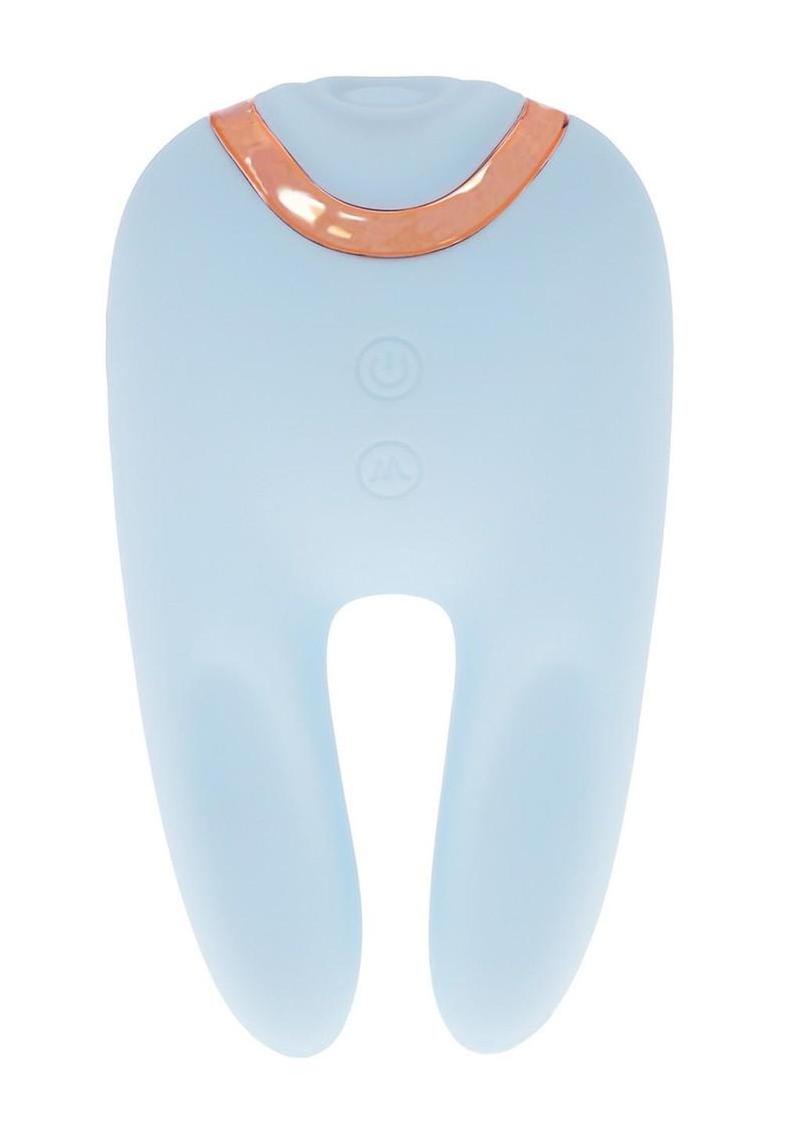 Loveline Bonnie Airtaptech 10 Function Rechargeable Vibrator - Blue