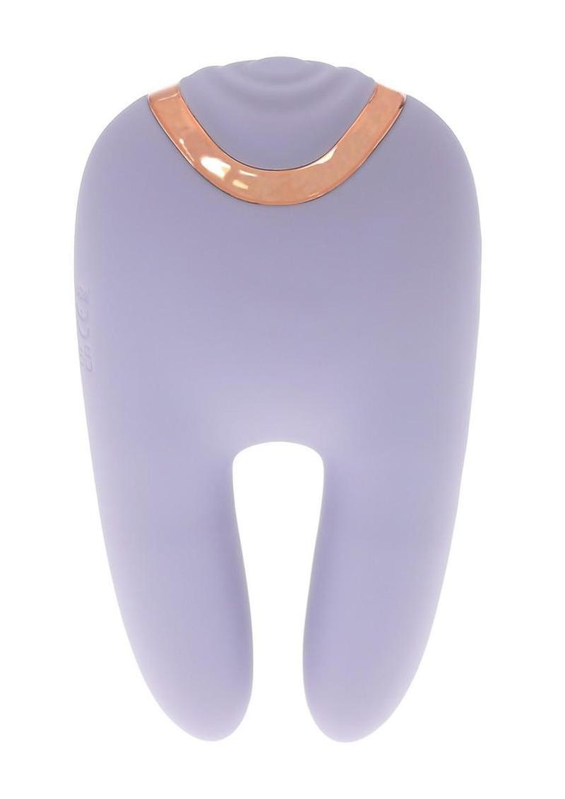 Loveline Bonnie Airtaptech 13 Function Rechargeable Double End Vibrator - Lavender/Purple