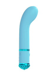 Loveline Cherie 10 Function G-Spot Silicone Rechargeable Vibrator - Blue