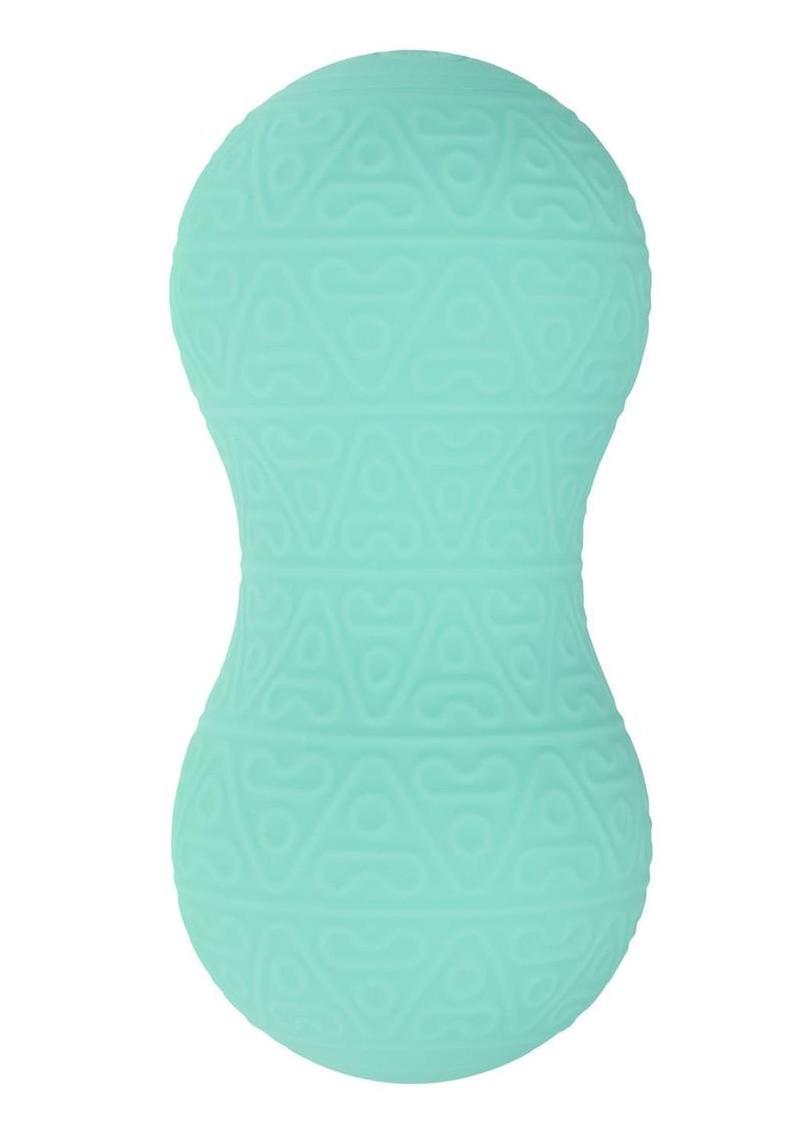 Loveline Comfortpulse 10 Function Rechargeable Silicone Duo Massager - Green