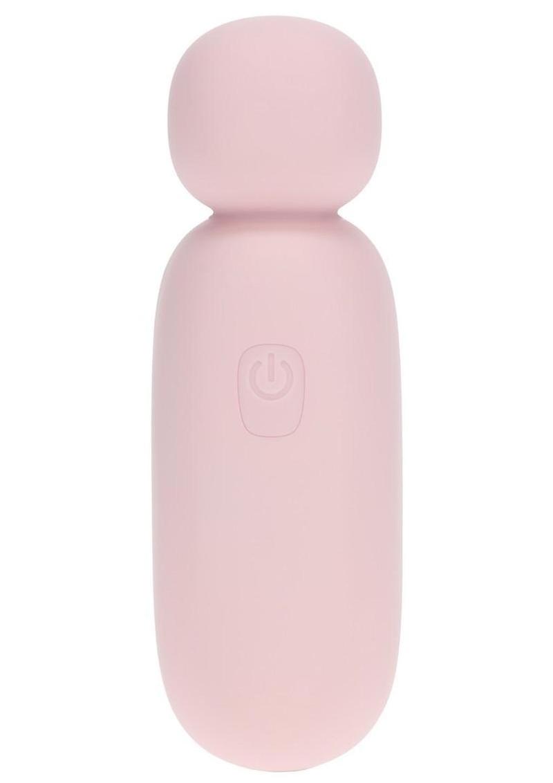 Loveline Mochi Airtaptech 8 Function Rechargeable Vibrating Wand - Pink