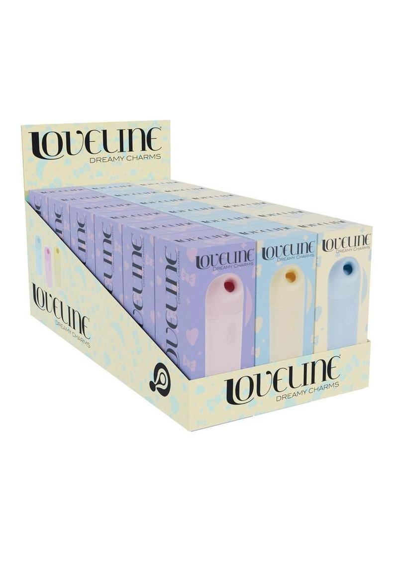 Loveline Sweetie Airtaptech Clitoral Stimulators - Assorted Colors - 20 Per Display