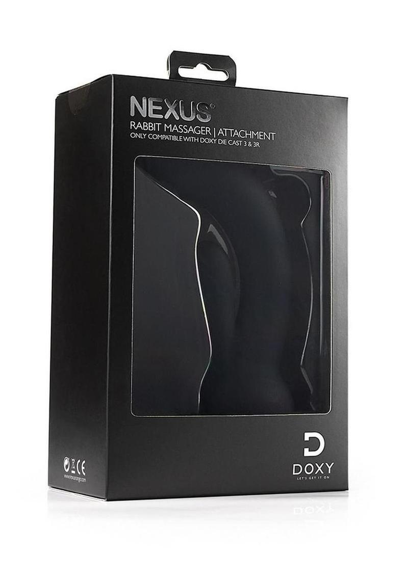 Nexus Doxy Silicone Rabbit Attachment - Black