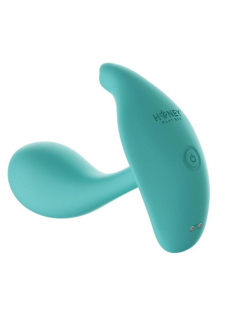 Oly 2 Pressure Sensing App Enabled Wearable Rechargeable Silicone Clit and G-Spot Vibrator