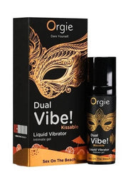 Orgie Dual Vibe Kissable Liquid Vibrator Gel - Sex On The Beach