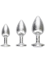 Ouch New York Coll Plug - Silver - Set