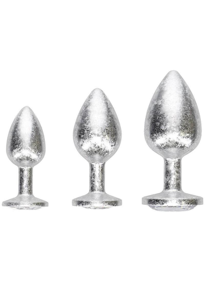 Ouch New York Coll Plug - Silver - Set