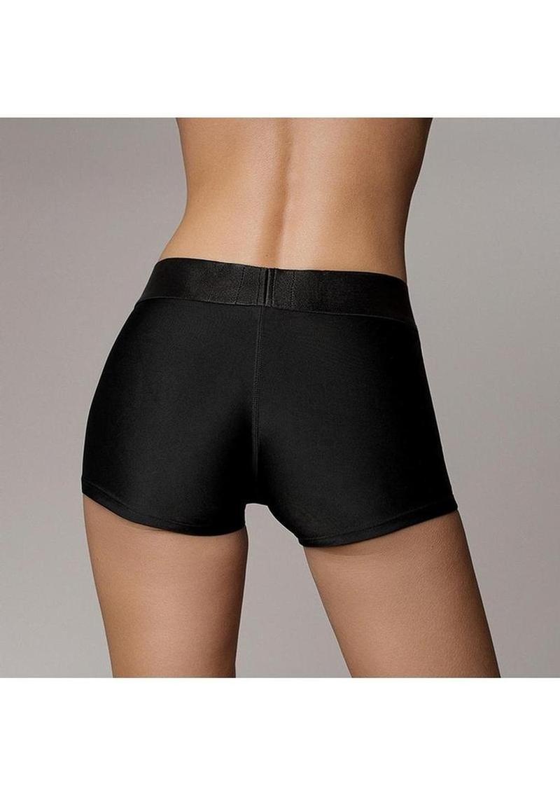 Ouch! Vibrating Strap-On Boxer Rechargeable