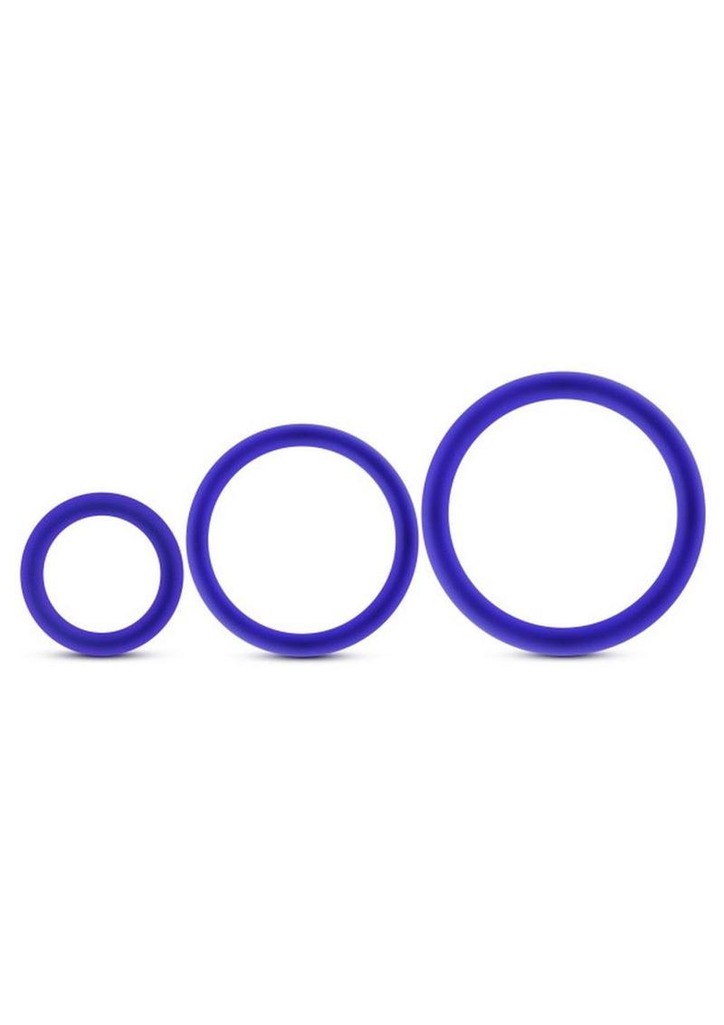 Performance Vs4 Pure Premium Silicone Cock Ring Set (3 Sizes