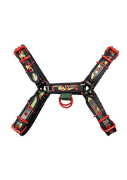 Rouge Harness Camo with Red Accessories - Multicolor - XLarge