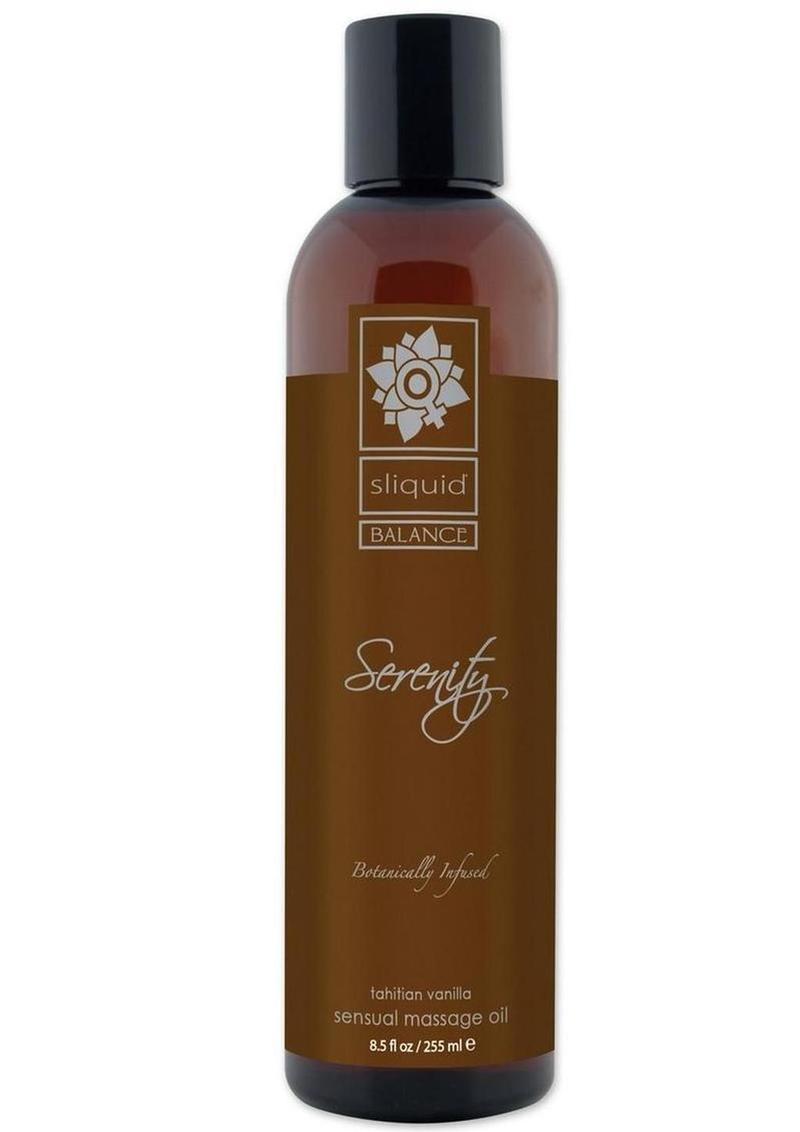 Sliquid Balance Massage Serenity Tahitian - Vanilla - 8.5oz
