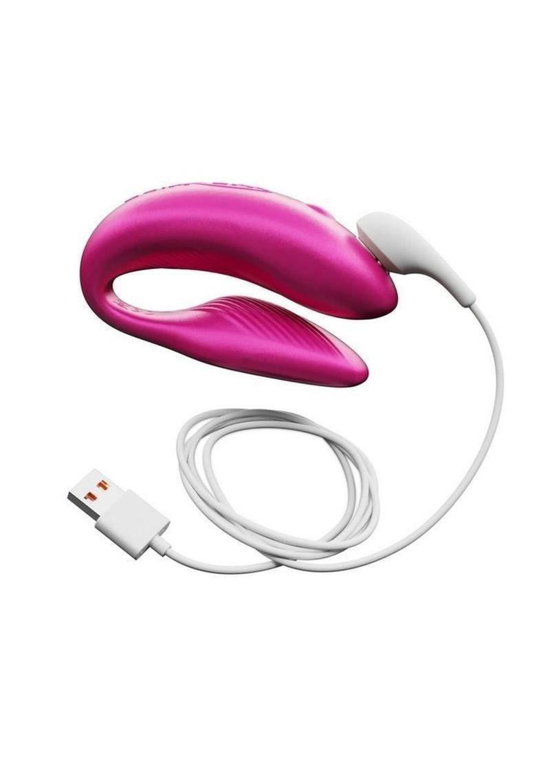 We-Vibe Chorus Rechargeable Couples Vibrator with Squeeze Remote Control - Cosmic