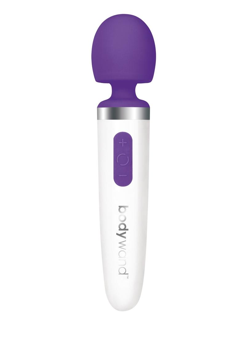 Rechargeable silicone wand massager