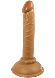 All American Mini Whoppers Straight Dildo - Caramel - 4in