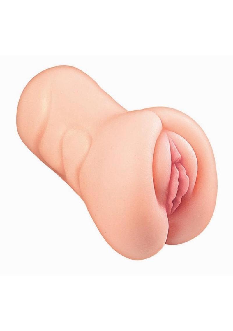 Always Horny My College Heart Throb Destiny Vibrating Stroker - Pussy/Ass - Vanilla