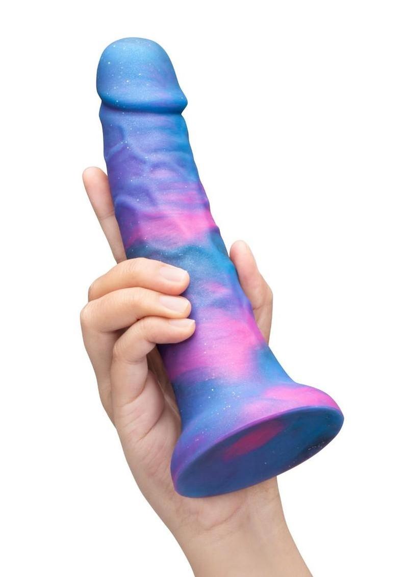 B-Vibe Galaxy Silicone Dildo with Suction Base