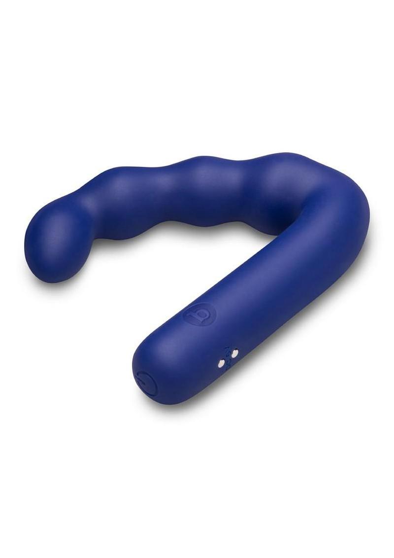 B-Vibe U-Prostate Ripple Silicone Rechargeable Massager