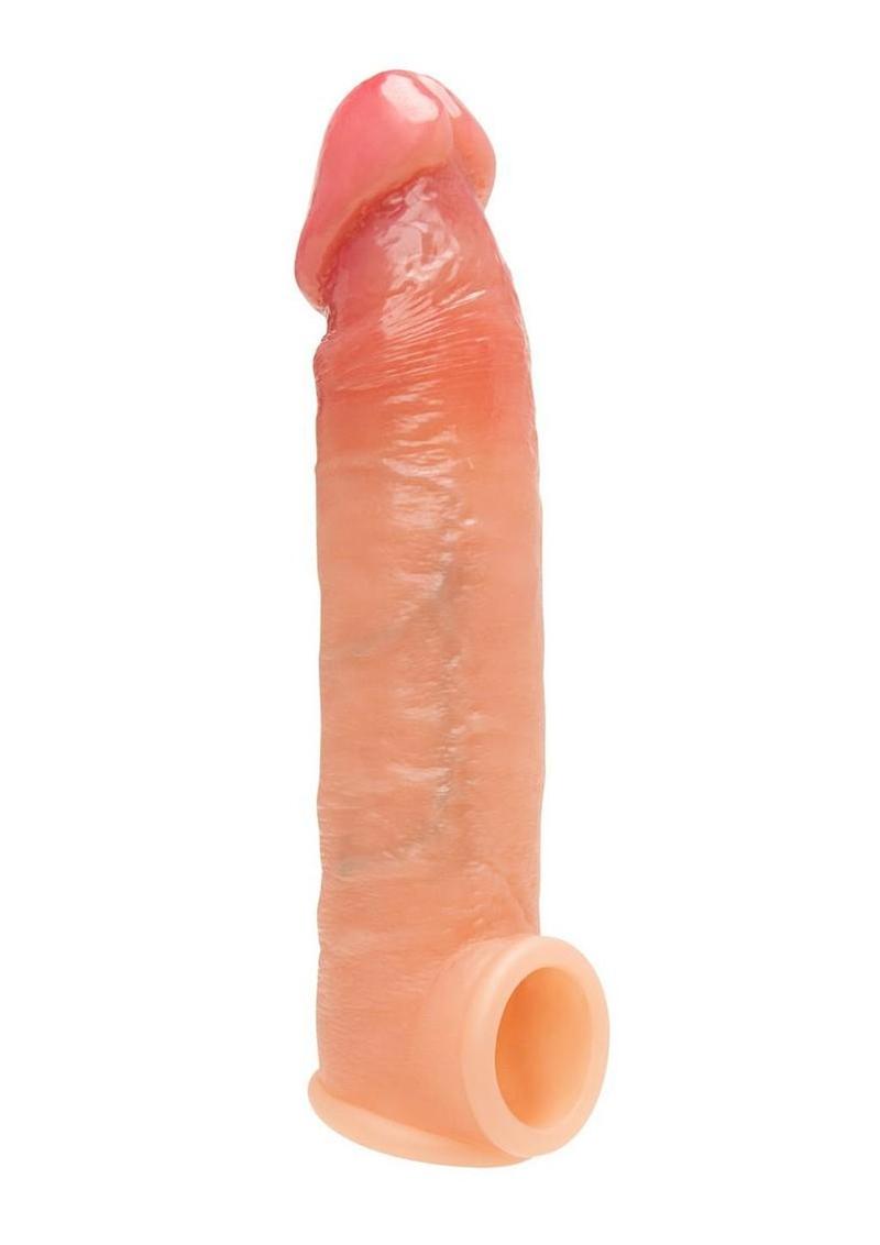 Blueline Super Real Penis Silicone Extension Sleeve with Ball Constriction Loop