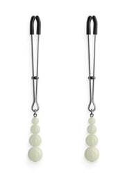 Bound Nipple Clamps G2 Iron - Glow In The Dark/Gray/Grey/Metal