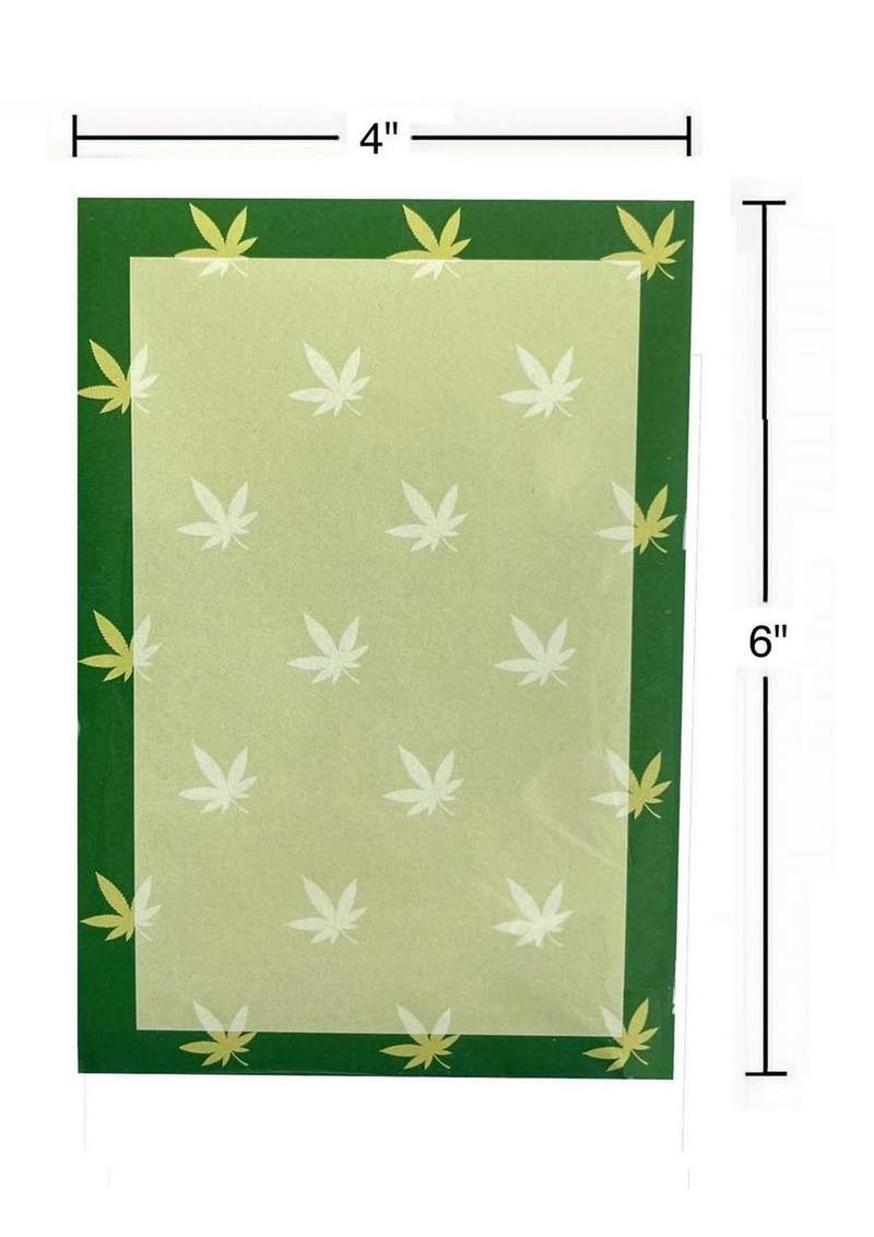 Cannabis Leaf Notepad