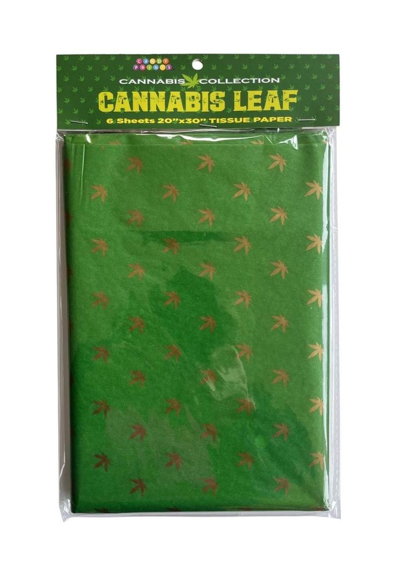 Cannabis Leaf Tissue Paper