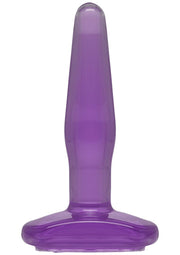 Crystal Jellies - Small Butt Plug - Purple - Small