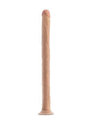 Dr. Skin Dildo with Suction Cup - Vanilla - 19in