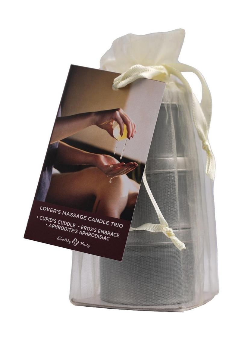 Earthly Body 2024 Hemp Seed 3 In 1 Valentine Candle Trio - 1.75oz - Bag