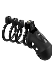Fantasy C-Ringz Controlcore Pro Remote Control Vibrating Rechargeable Silicone Cock Blocker - Black