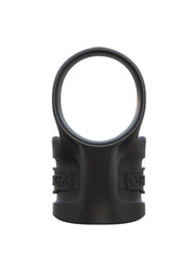 Fantasy C-Ringz Silicone Mr. Big Cock Ring and Ball Stretcher - Black