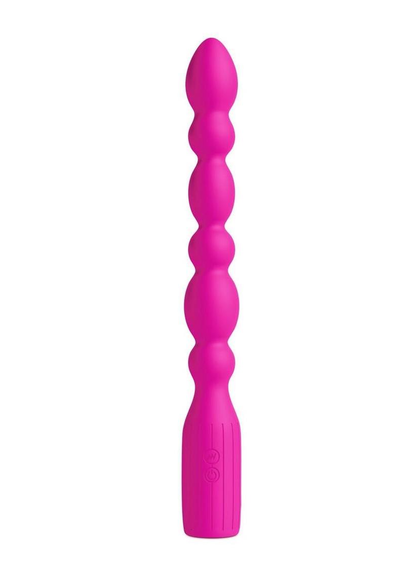 Inya Prime Rechargeable Silicone Vibrating Beads - Pink