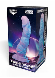 Kiotos Monstar Cox Twilight Silicone Cock with Suction Cup - Blue/Lavender/Purple
