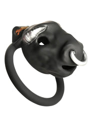 Master Series Bull Chastity Cage - Black