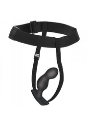 Master Series P-Spot Plugger Trainer Silicone Anal - Black - 3 Piece/Set