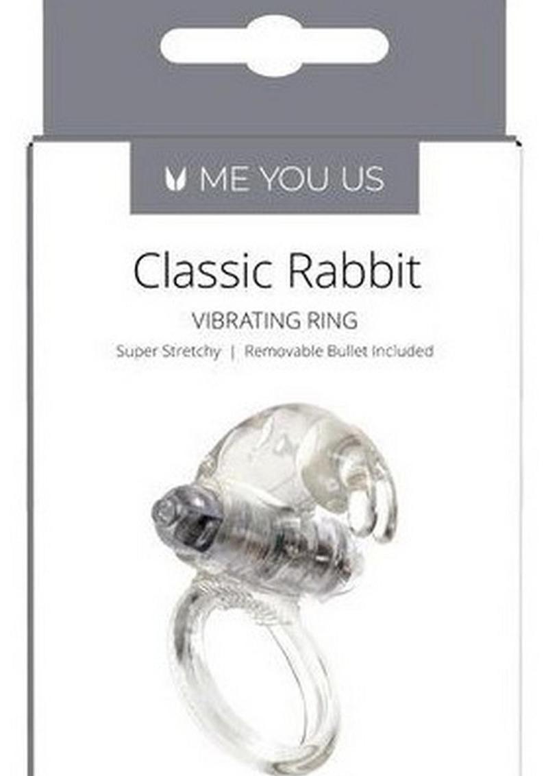 ME YOU US Classic Rabbit Vibrating Cock Ring e-tique toys ME YOU US Classic Rabbit Vibrating Cock Ring e-tique toys