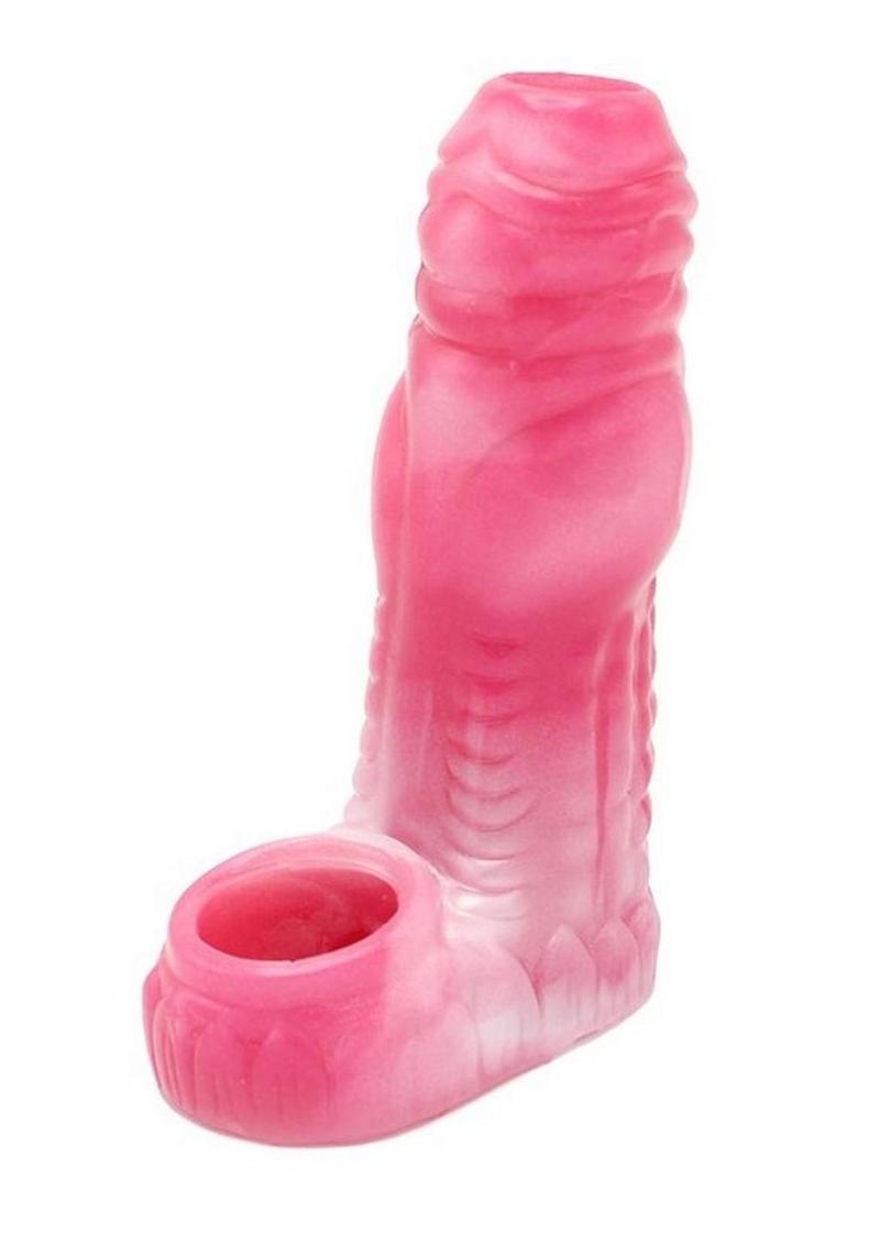 Monstar Silicone Sleeve 06 - Pink/White