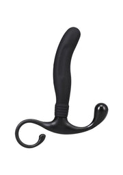 Optimale Smooth Silicone Prostate Massager - Black