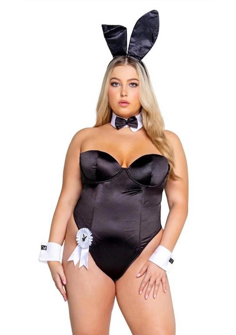 Playboy Classic Bunny Costume - 1xlarge - Black - XLarge