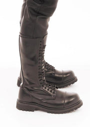 Prowler Red 20 Hole Boot - Uk 10.5 - Black