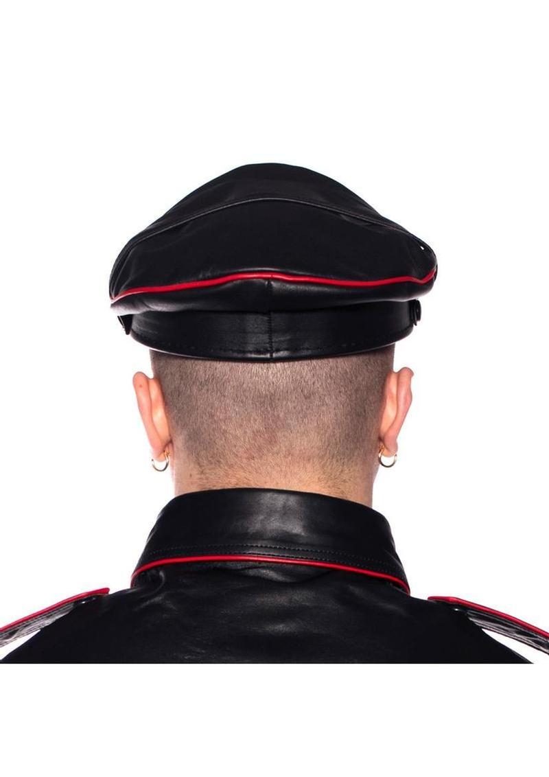 Prowler Red Military Cap - Black/Red - Small - 55cm