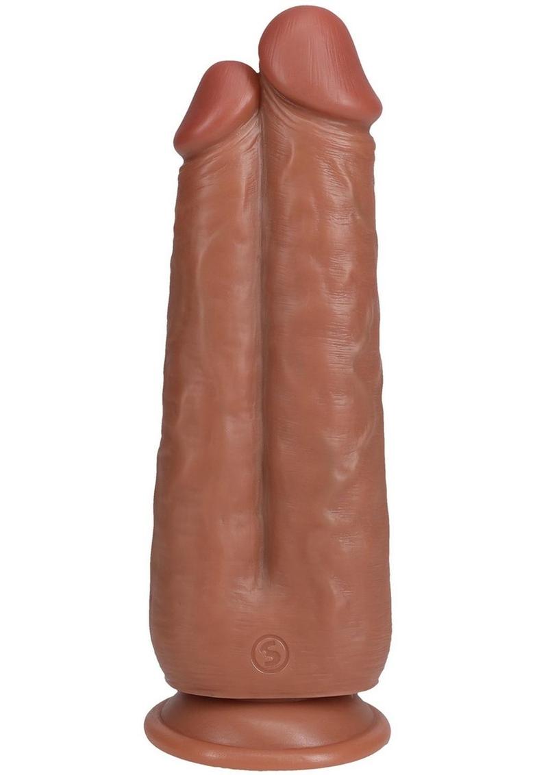 Realrock Ultra Realistic Skin Two In One - Caramel - 7in/8in