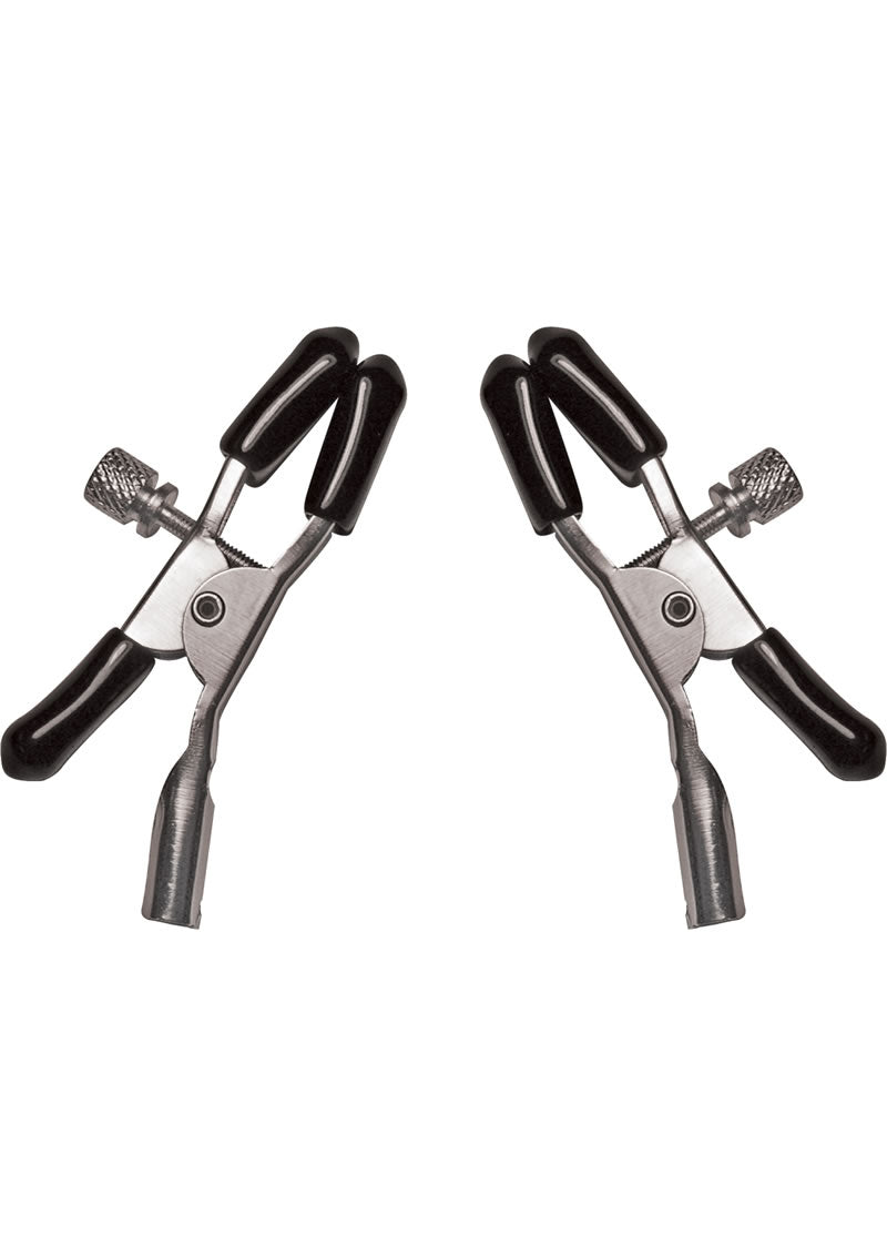 Sex and Mischief Adjustable Nipple Clips - Metal