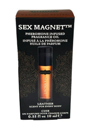 Sex Magnet Leather Pheromone Roll On